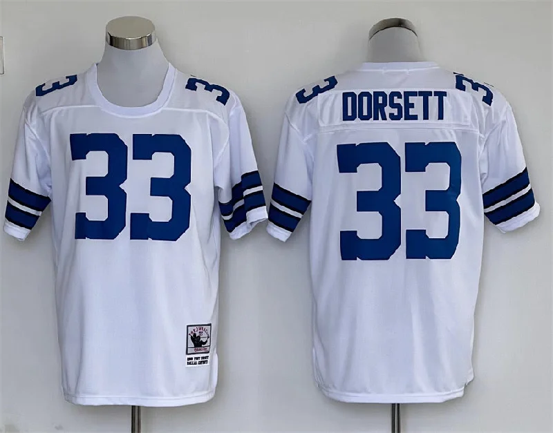 Tony Dorsett Dallas Cowboys Jersey White Mitchell & Ness