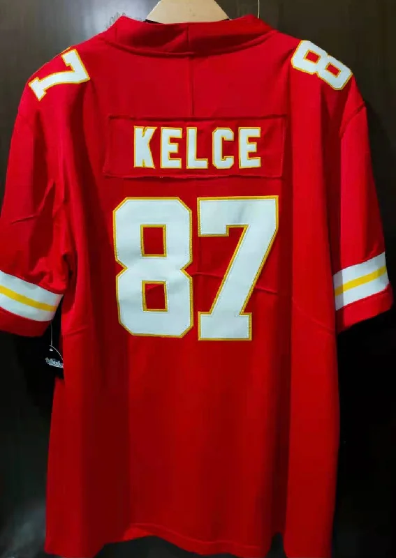 Travis Kelce Kansas City Chiefs Jersey red Classic Authentics