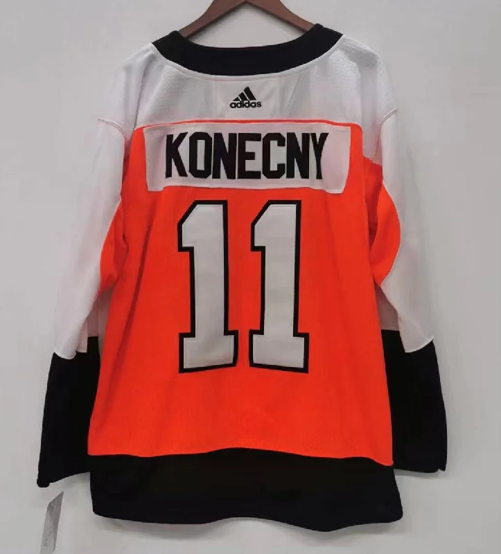 Travis Konecny Philadelphia Flyers Jersey Adidas