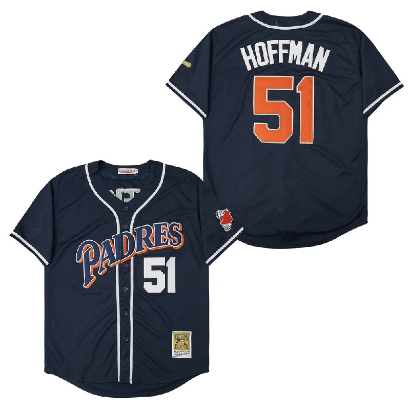 Trevor Hoffman San Diego Padres Jersey Mitchell & Ness blue