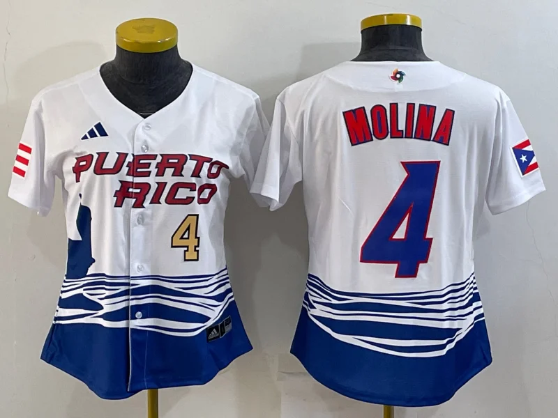 Yadier Molina Puerto Rico jersey Nike