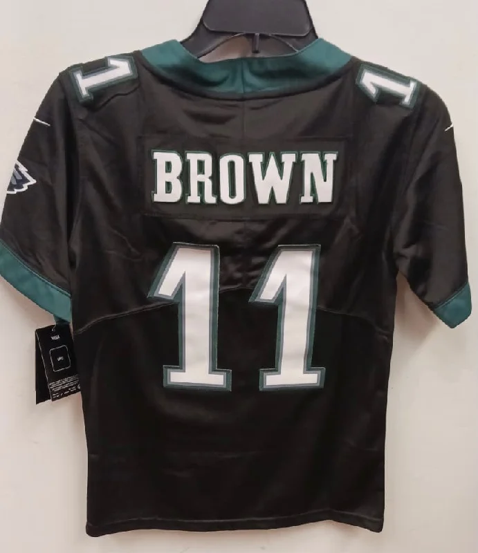 A.J. Brown YOUTH Philadelphia Eagles Jersey black