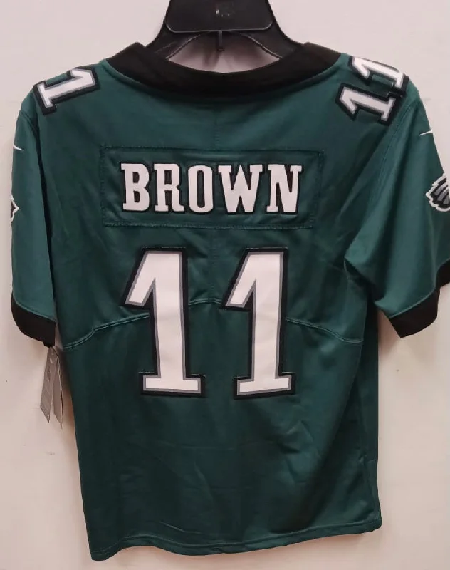 A.J. Brown YOUTH Philadelphia Eagles Jersey green