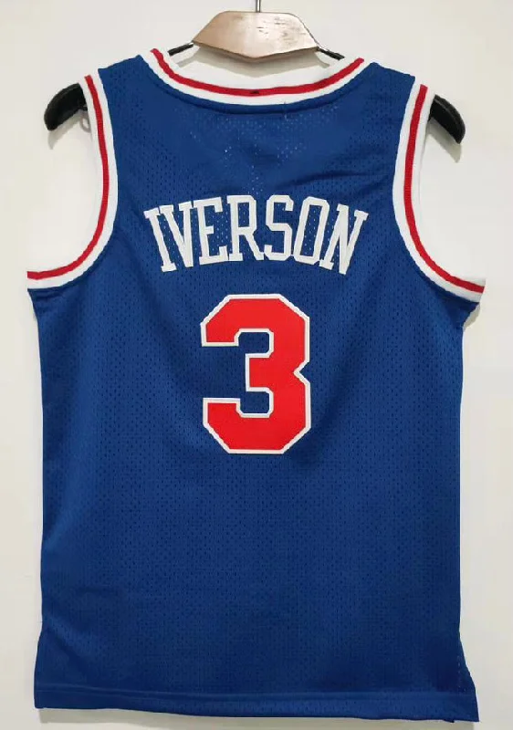 Allen Iverson YOUTH Philadelphia 76ers Jersey