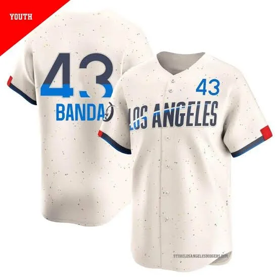 Anthony Banda Los Angeles Dodgers YOUTH Official MLB City Connect Limited Nike Jersey