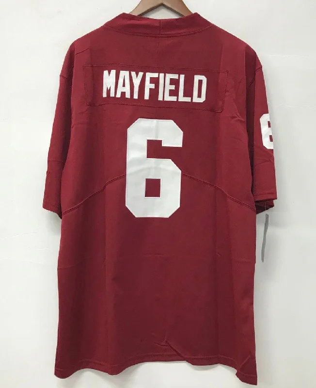 Baker Mayfield Oklahoma Sooners Jersey Nike Stitched letters & numbers