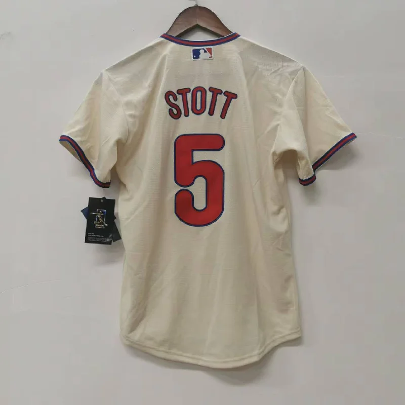 Bryson Stott YOUTH Philadelphia Phillies jersey Cream