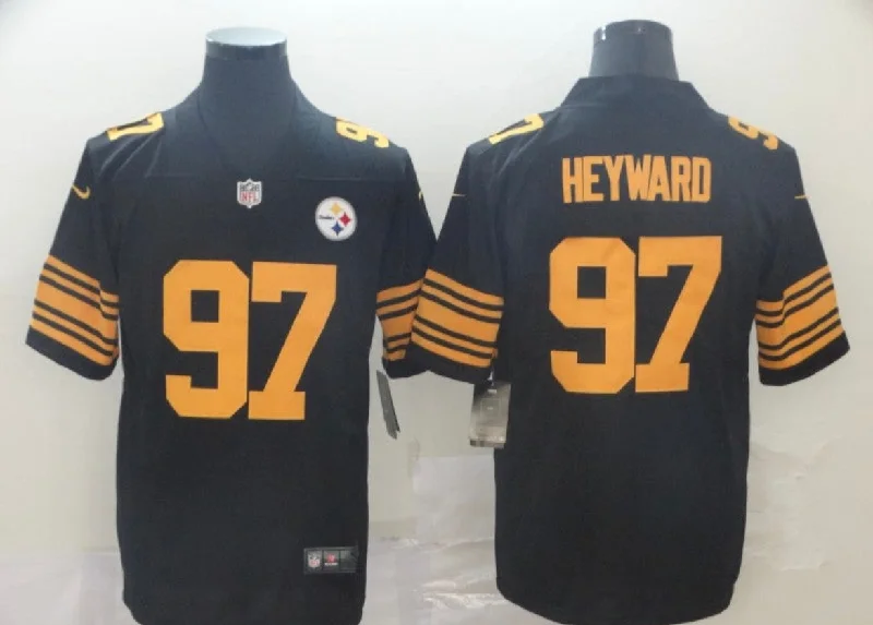 Cameron Heyward Youth Kids Pittsburgh Steelers Official NFL Nike Color Rush Jersey