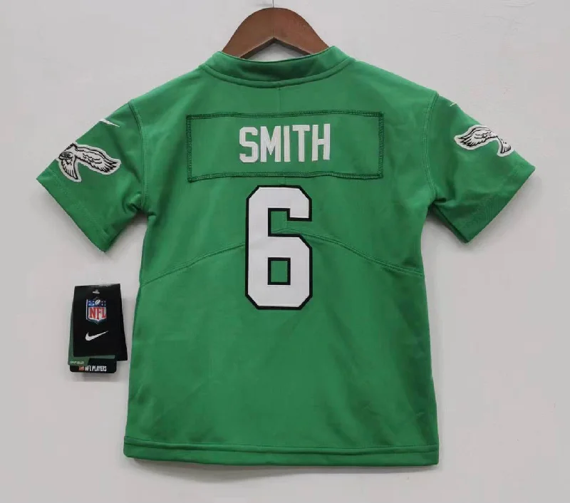 DeVonta Smith Philadelphia Eagles Kelly Green Baby Toddler jersey b/t