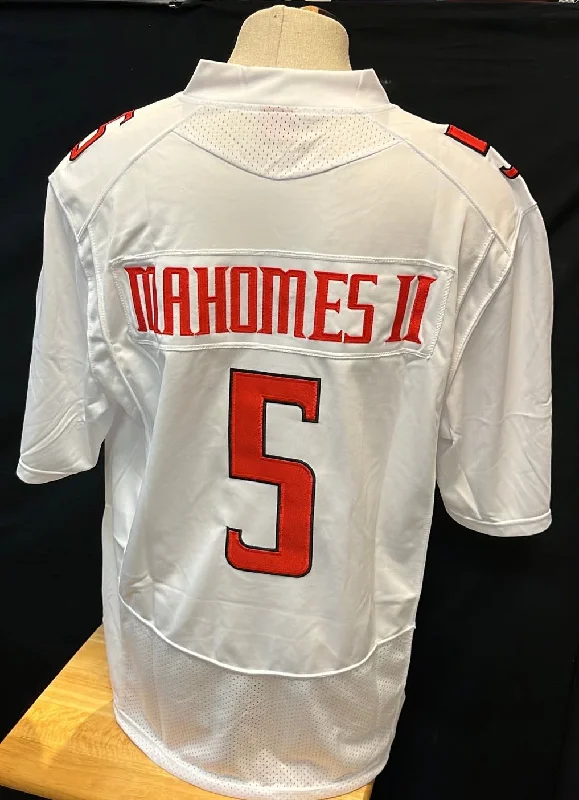 Patrick Mahomes Texas Tech Jersey white