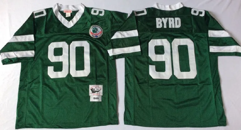 Dennis Byrd New York Jets Jersey Mitchell & Ness