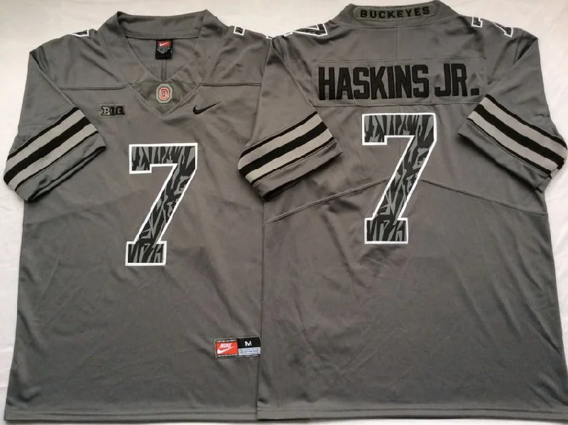 Dwayne Haskins Jersey Ohio State Buckeyes Jersey gray