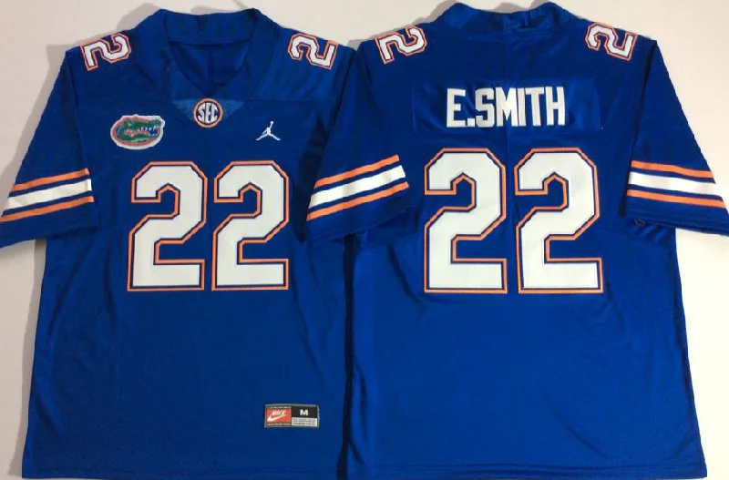 Emmitt Smith Florida Gators Jersey blue