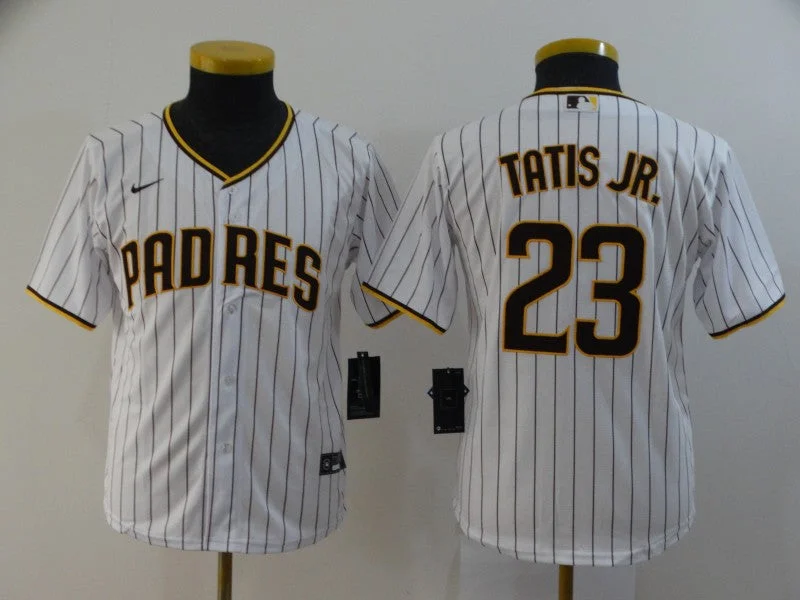 Fernando Tatís Jr.  YOUTH San Diego Padres Jersey white