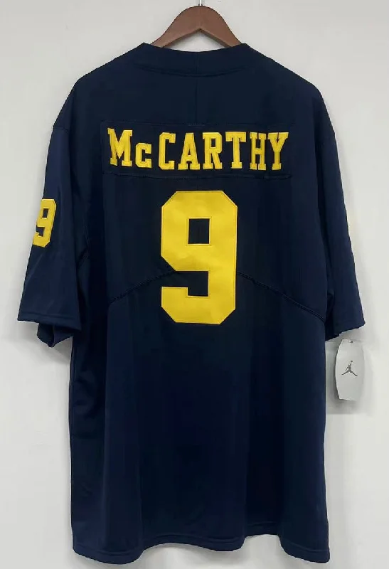 J.J. McCarthy Michigan Wolverines Jersey Blue