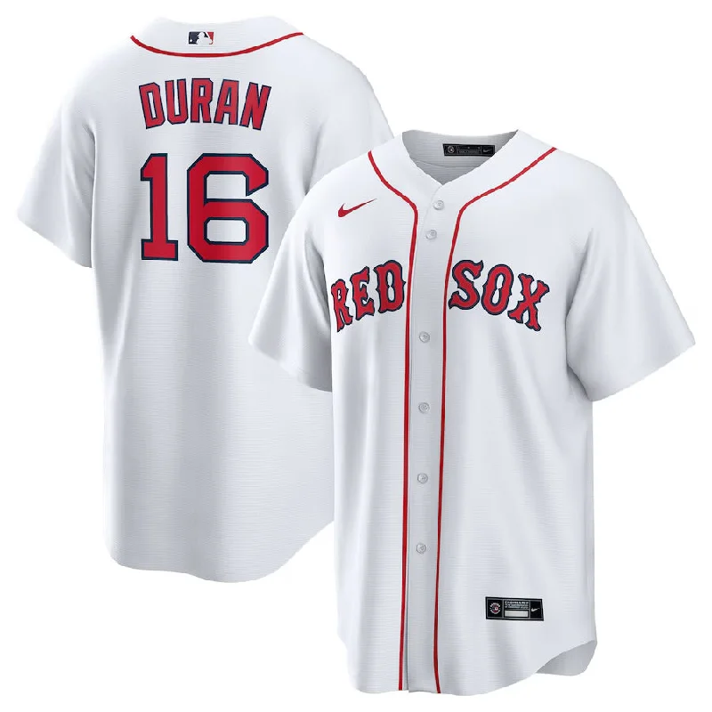 Jarren Duran YOUTH KIDS Boston Red Sox Official MLB Nike Jersey white