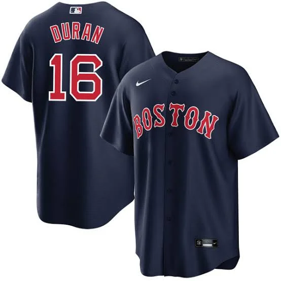 Jarren Duran YOUTH KIDS Boston Red Sox Official MLB Nike Jersey blue