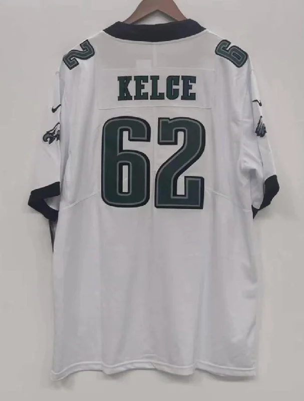 Jason Kelce Philadelphia Eagles Jersey white