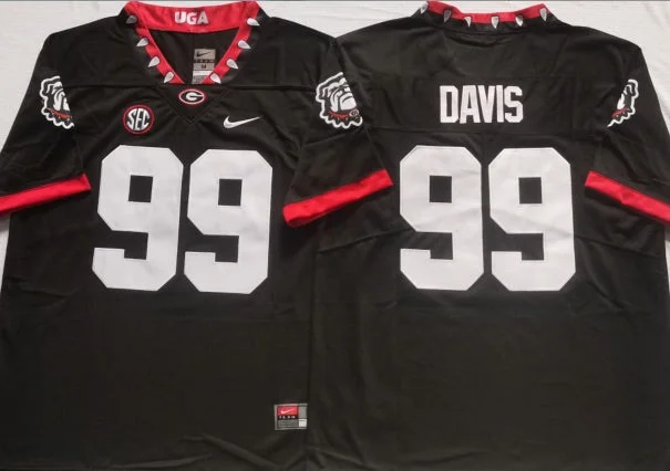 Jordan Davis Georgia Bulldogs Jersey Nike