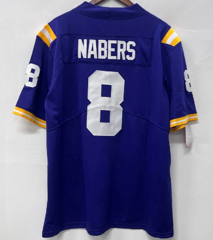 Malik Nabers LSU Tigers Jersey NIKE