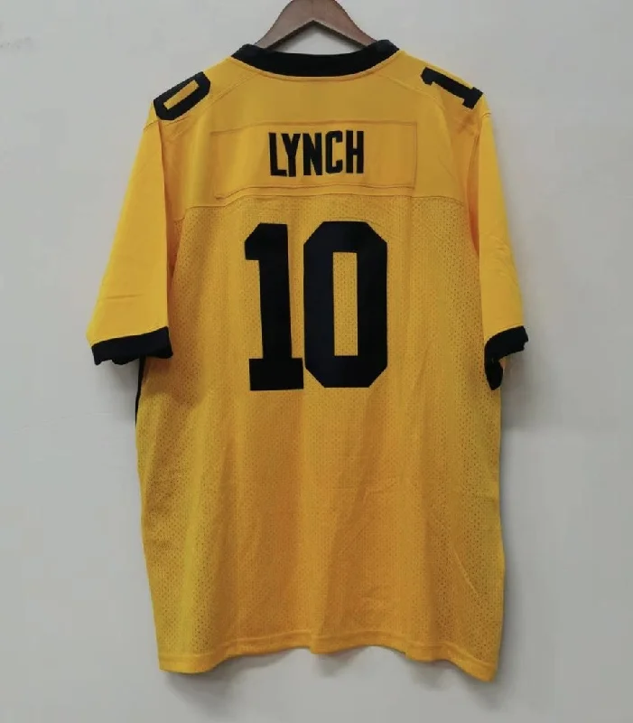 Marshawn Lynch Cal Jersey yellow Nike