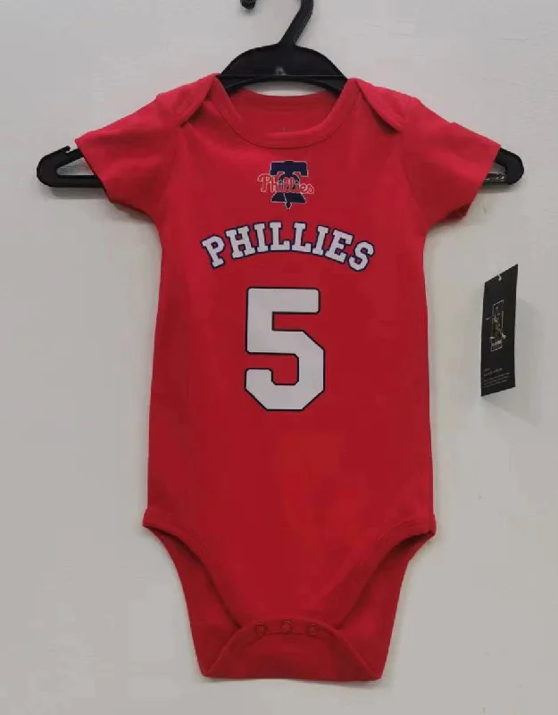 Bryson Stott Philadelphia Phillies baby onesie creeper snap suit b/t