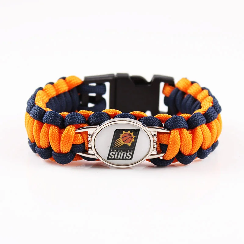 Phoenix Suns snap clasp bracelet