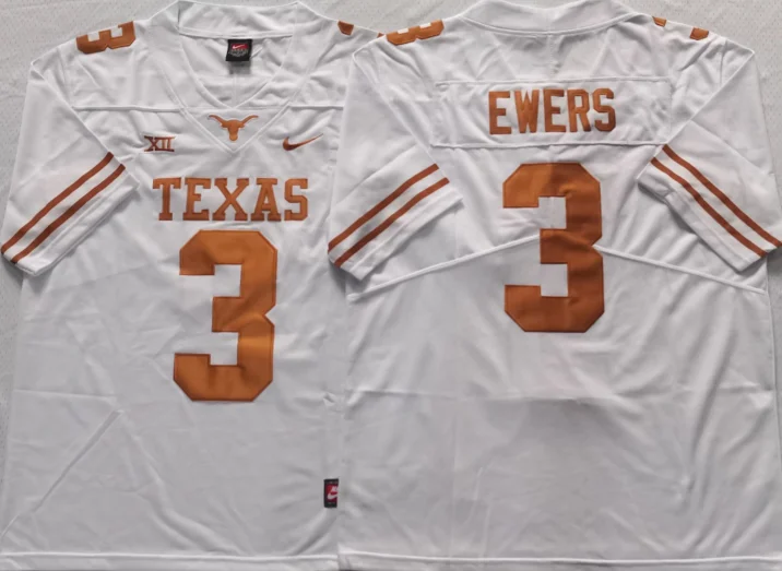 Quinn Ewers Texas Longhorns Jersey Nike white