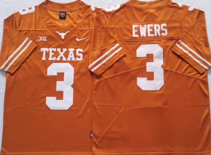 Quinn Ewers Texas Longhorns Jersey Nike