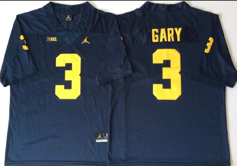 Rashan Gary Michigan Wolverines Jersey blue