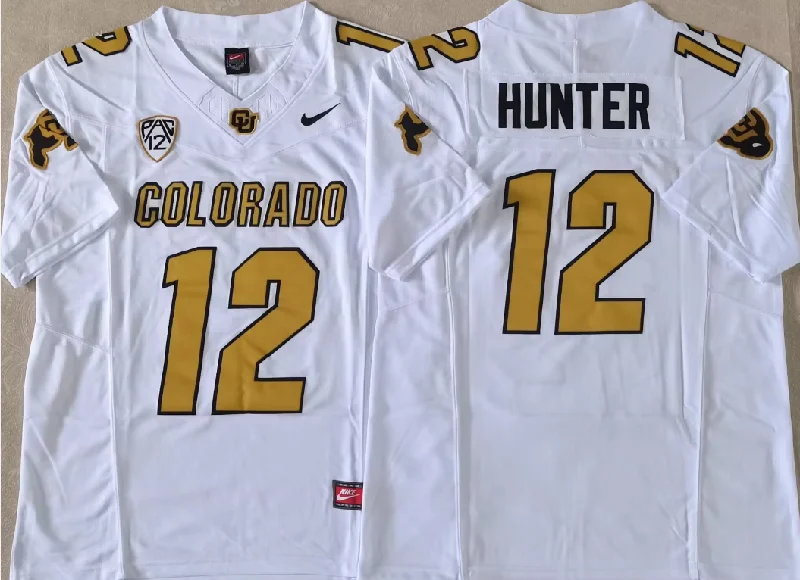 Travis Hunter Colorado Buffaloes Jersey NIKE white