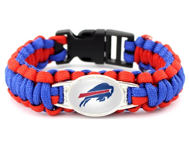 Buffalo Bills snap clasp bracelet