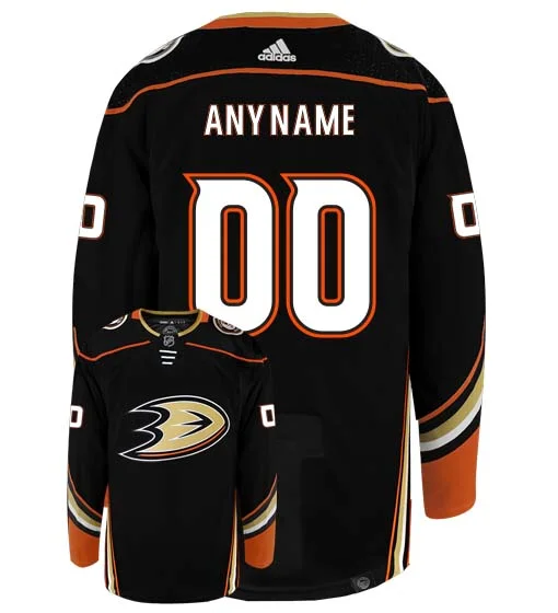 Customizable Anaheim Ducks Adidas Primegreen Authentic NHL Hockey Jersey