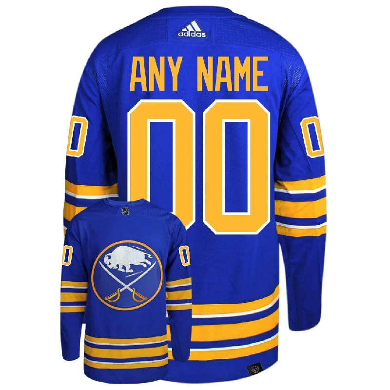 Customizable Buffalo Sabres Adidas Primegreen Authentic NHL Hockey Jersey