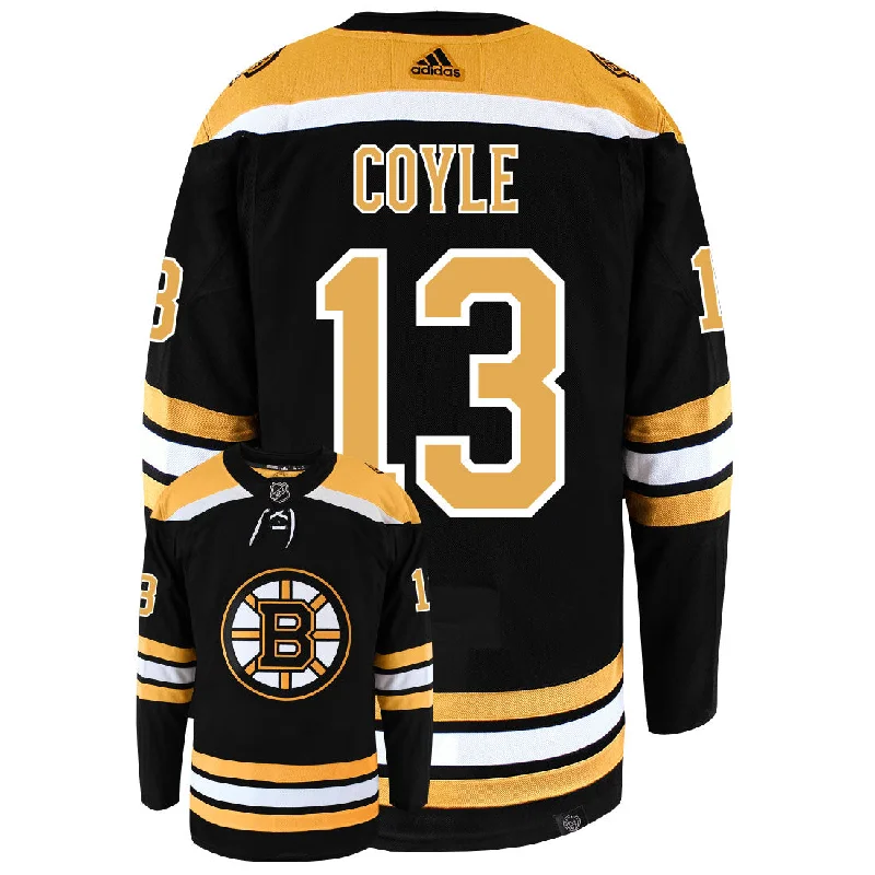 Charlie Coyle Boston Bruins Adidas Primegreen Authentic NHL Hockey Jersey