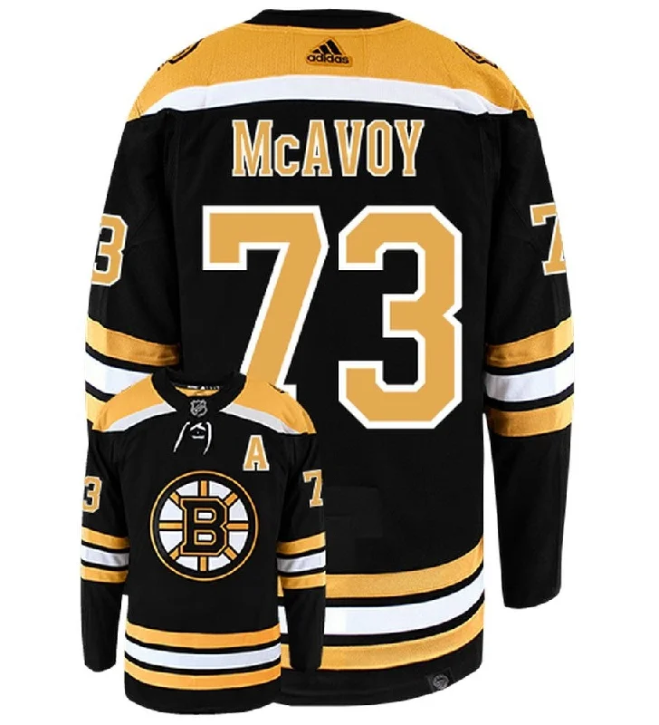 Charlie McAvoy Boston Bruins Adidas Primegreen Authentic NHL Hockey Jersey