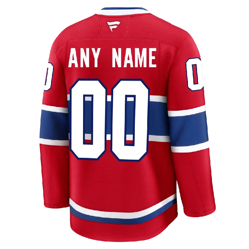 PRE-ORDER ONLY Customizable Montreal Canadiens 2024 Fanatics Premium Official NHL Jersey