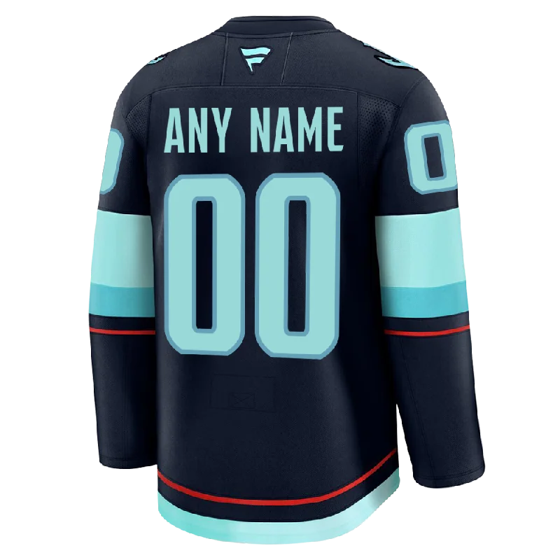 PRE-ORDER ONLY Customizable Seattle Kraken 2024 Fanatics Premium Official NHL Jersey