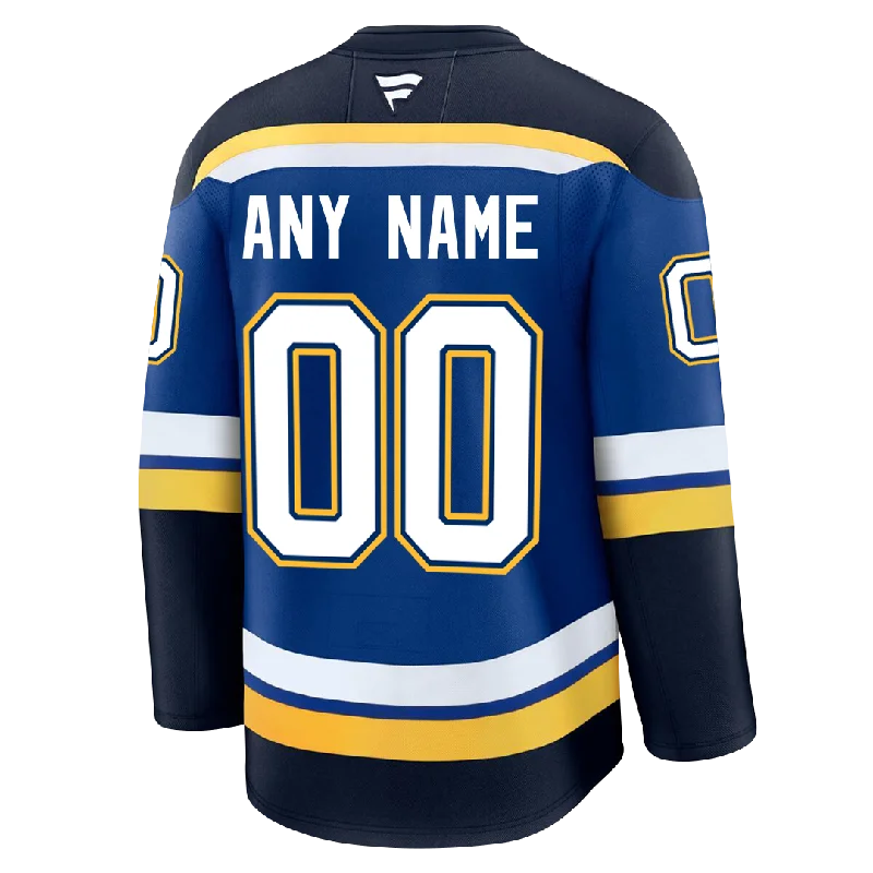 PRE-ORDER ONLY Customizable St. Louis Blues 2024 Fanatics Premium Official NHL Jersey