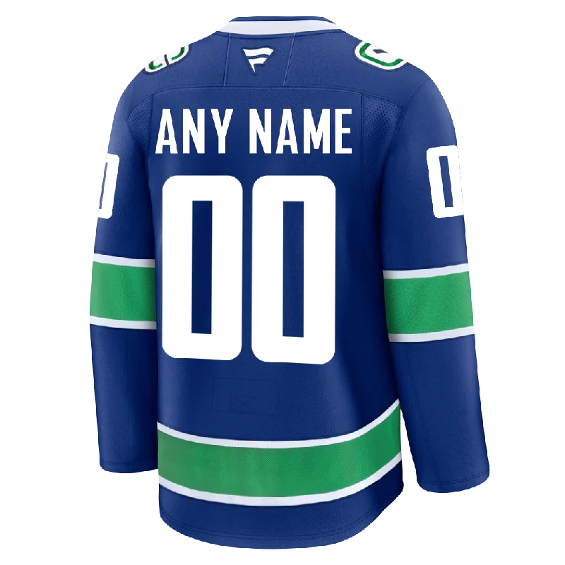 PRE-ORDER ONLY Customizable Vancouver Canucks 2024 Fanatics Premium Official NHL Jersey