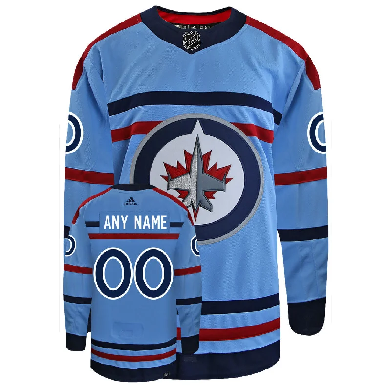 Customizable Winnipeg Jets RCAF Anniversary Adidas Primegreen Jersey