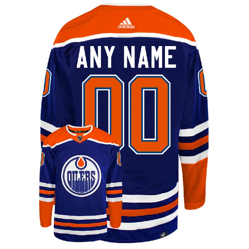 Customizable Edmonton Oilers 2022 Adidas Primegreen Authentic NHL Hockey Jersey