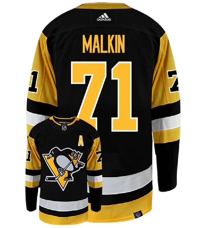 Evgeni Malkin Pittsburgh Penguins Adidas Primegreen Authentic NHL Hockey Jersey