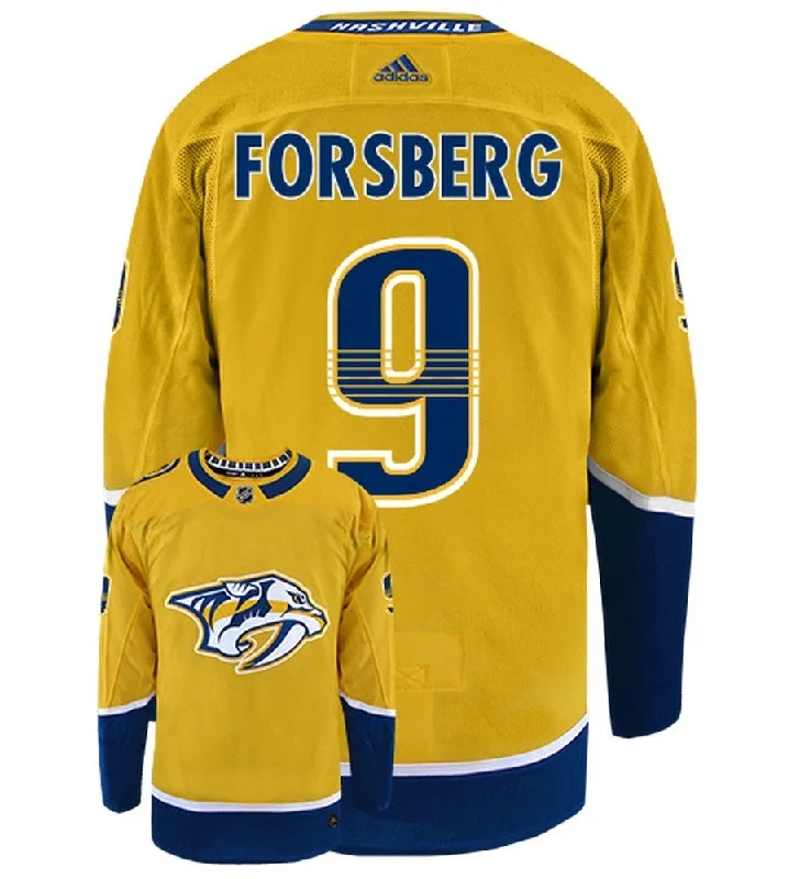 Filip Forsberg Nashville Predators Adidas Primegreen Authentic NHL Hockey Jersey