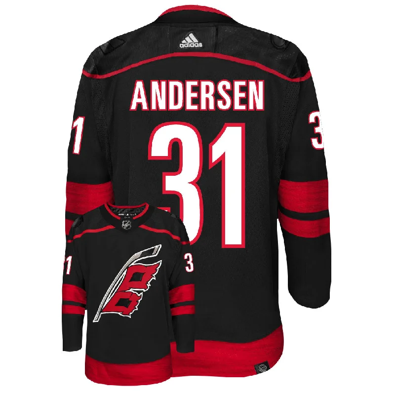 Frederik Andersen Carolina Hurricanes Adidas Primegreen Authentic NHL Hockey Jersey