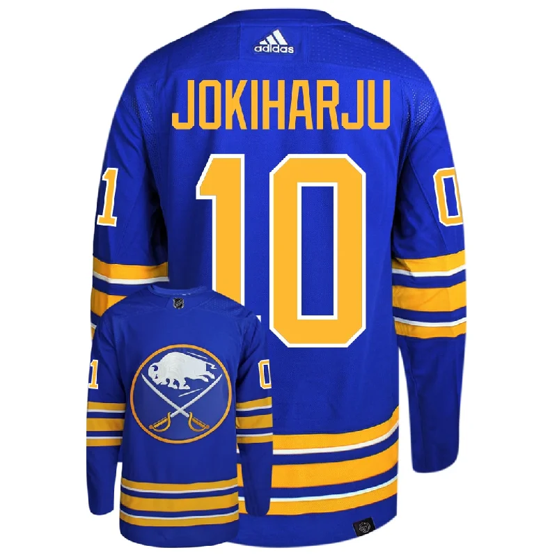 Henri Jokiharju Buffalo Sabres Adidas Primegreen Authentic NHL Hockey Jersey