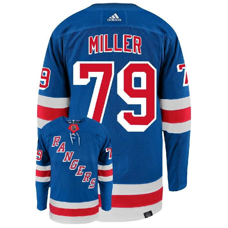 K'Andre Miller New York Rangers Adidas Primegreen Authentic NHL Hockey Jersey