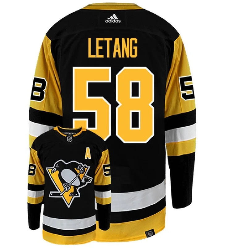 Kris Letang Pittsburgh Penguins Adidas Primegreen Authentic NHL Hockey Jersey