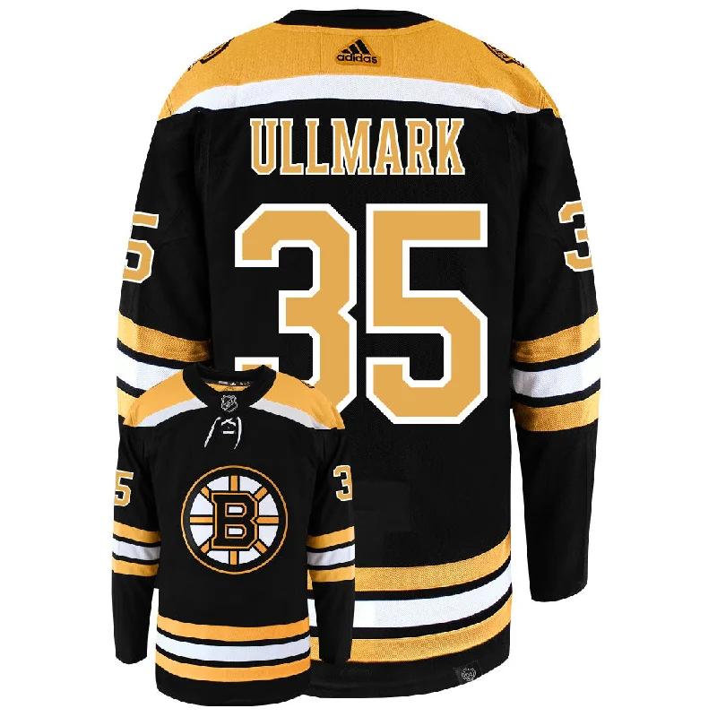 Linus Ullmark Boston Bruins Adidas Primegreen Authentic NHL Hockey Jersey