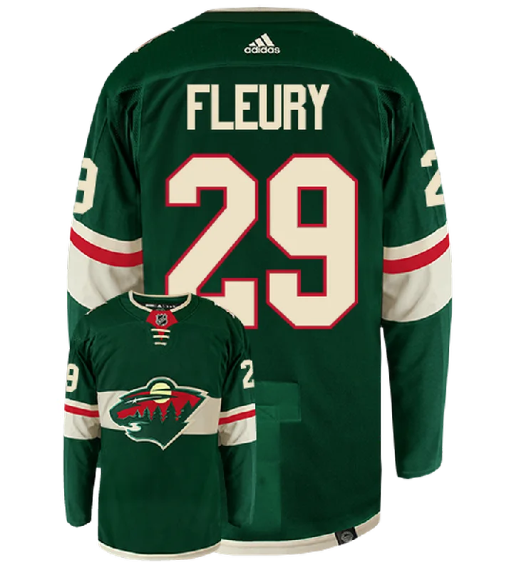 Marc Andre Fleury Minnesota Wild Adidas Primegreen Authentic NHL Hockey Jersey